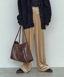 LIENCOEUR | ベロアストレートパンツ(その他パンツ)