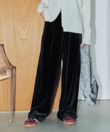 LIENCOEUR | ベロアストレートパンツ(その他パンツ)