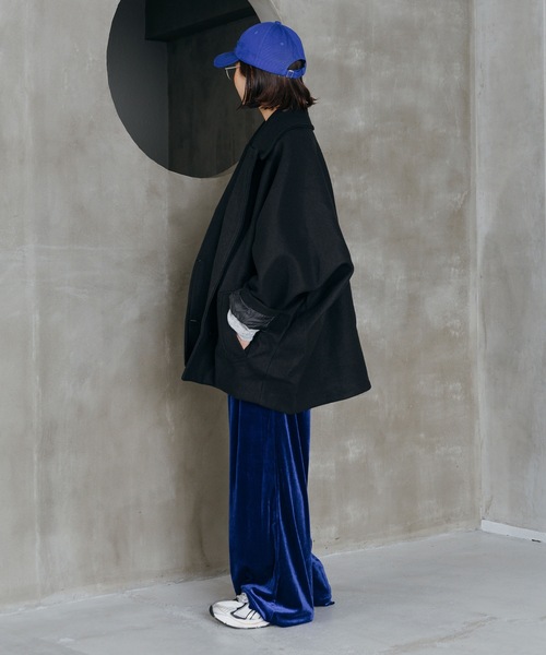 LIENCOEUR(リアンクール)の「ベロアストレートパンツ(その他パンツ・レディース・ベージュ/ブラック/ブルー・FREE)」の10枚目の写真