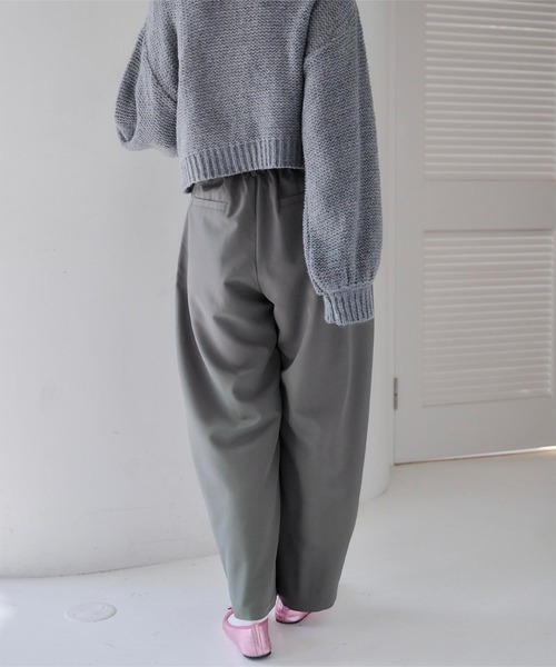 titivate(ティティベイト)の「カーブパンツ(その他パンツ・レディース・ブラウン/ブラック/チャコール・M)」の10枚目の写真