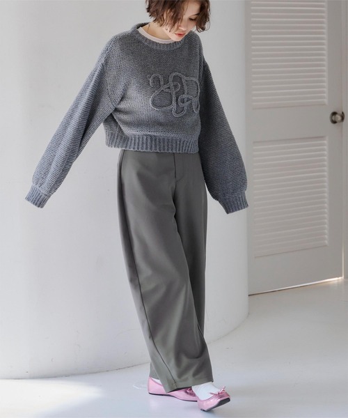 titivate(ティティベイト)の「カーブパンツ(その他パンツ・レディース・ブラウン/ブラック/チャコール・M)」の11枚目の写真