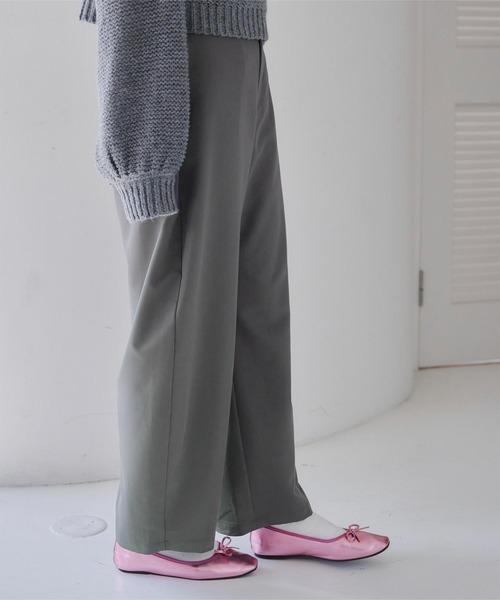 titivate(ティティベイト)の「カーブパンツ(その他パンツ・レディース・ブラウン/ブラック/チャコール・M)」の12枚目の写真