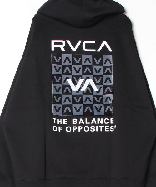 RVCA（ルーカ）の「[RVCA/ルーカ] BALANCE HD バックプリントスウェットパーカー（パーカー・レディース・ブラック/ライトグレー/ブラウン・L/XL/M）」の5枚目の写真