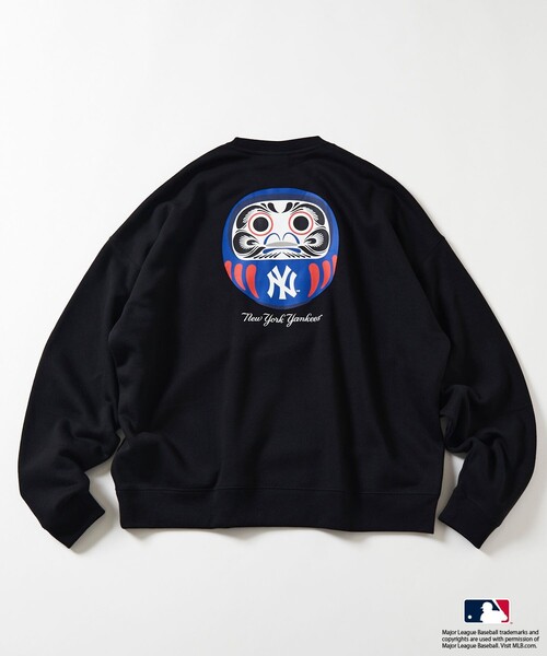 新品　MLB ドジャース　ニット　セーター　ビッグシルエット フロント刺繍 FREAK'S STORE（フリークスストア）の「限定展開 MLB