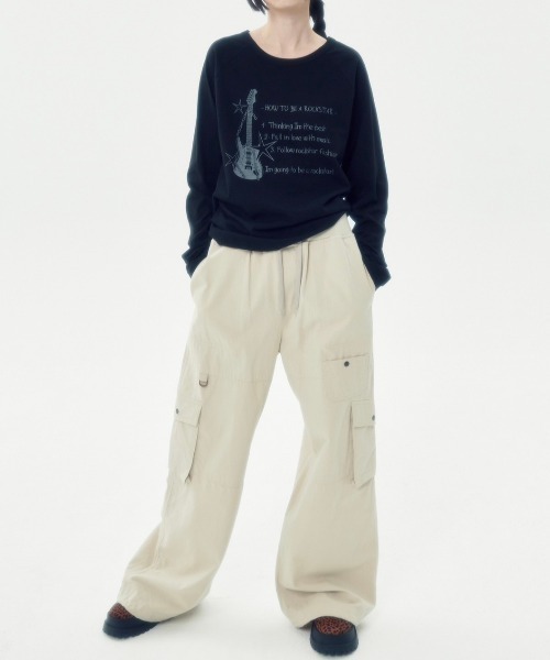 RUNNING HIGH★韓国★人気★ROCKSTAR RAGLAN LONG SLEEVE TEE RUNNING HIGH☆韓国☆人気☆ROCKSTAR RAGLAN LONG SLEEVE TEE