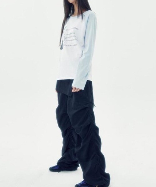 韓国ブランド runningHIGH ランニングハイ ROCKSTAR RAGLAN LONG