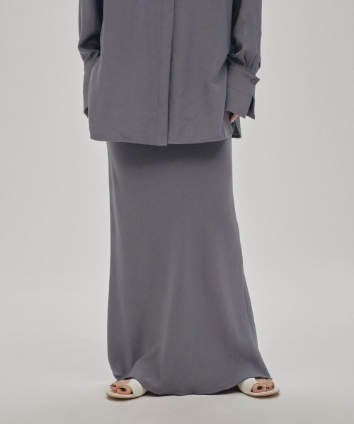 TODAYFUL Backsatin Pencil Skirt バックサテンペンシルスカート