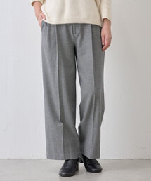 BEARDSLEY | 両面起毛ストレートタックパンツ(その他パンツ)