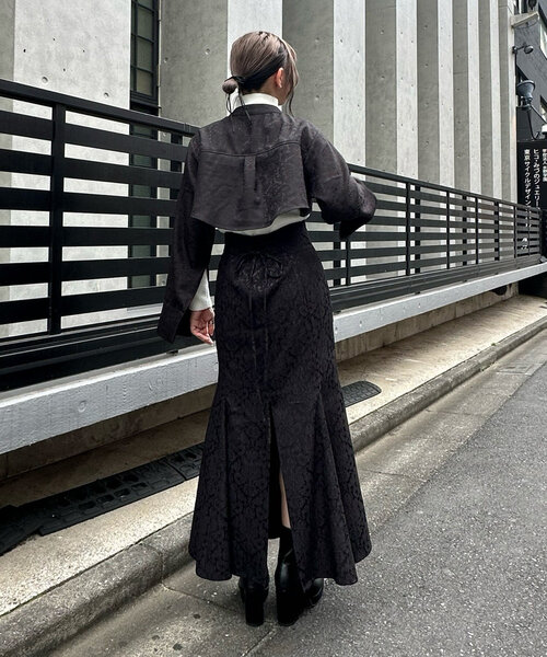 Mavie..7（メヴィセットゥ）の「【Mavie..7】ボレロブラウス+ボトルネックニット（シャツ/ブラウス・レディース・ブラック・FREE）」の13枚目の写真