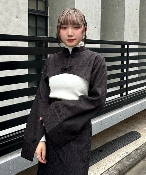 Mavie..7（メヴィセットゥ）の「【Mavie..7】ボレロブラウス+ボトル