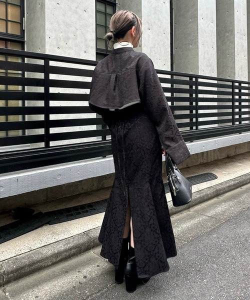 Mavie..7（メヴィセットゥ）の「【Mavie..7】ボレロブラウス+ボトルネックニット（シャツ/ブラウス・レディース・ブラック・FREE）」の8枚目の写真