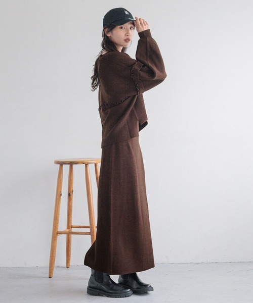 LOWRYS FARM メローニットセットアップ