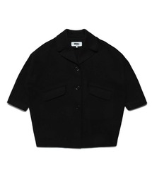 MM6 Maison Margiela（ｴﾑｴﾑｼｯｸｽ ﾒｿﾞﾝ ﾏﾙｼﾞｪﾗ）の「MM6 Maison Margiela(エムエムシックス メゾン マルジェラ)Kids & Junior シングルジャケット（ノーカラージャケット）」