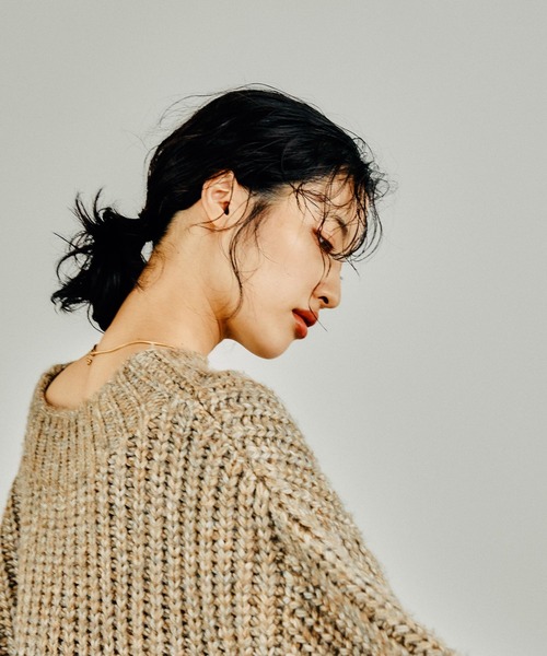 セール】1.5ゲージ袖ボリュームプルオーバー 151288（ニット/セーター