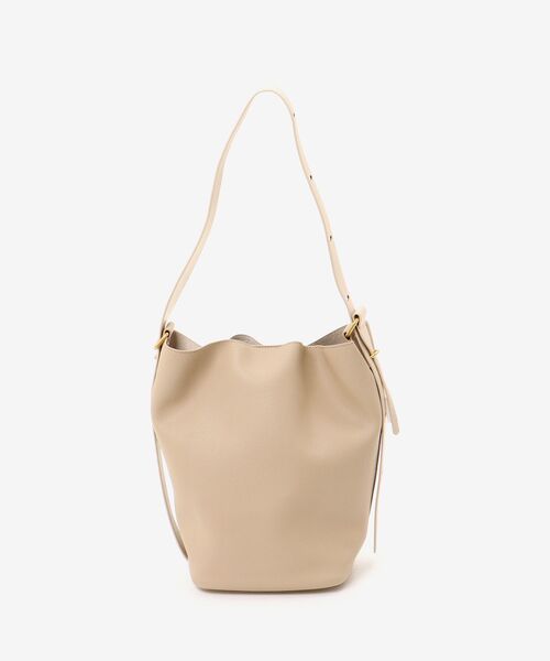 le.coeur blanc（ルクールブラン）の「ソフトホーボーバッグ（ショルダーバッグ・レディース・ブラック/ベージュ・FREE）」の21枚目の写真