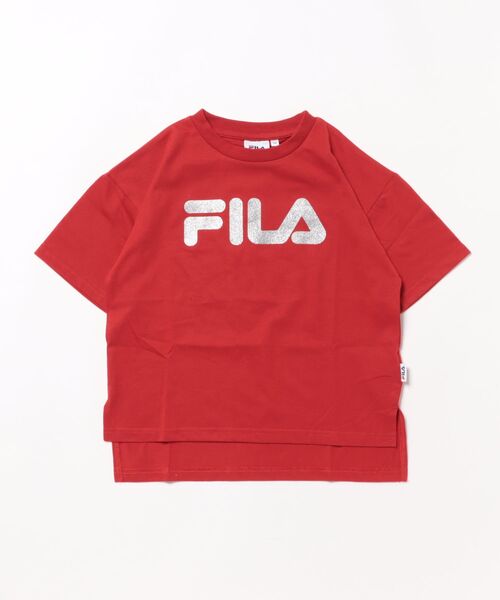 FILA/フィラ ラメロゴプリント半袖Tシャツ（Tシャツ/カットソー