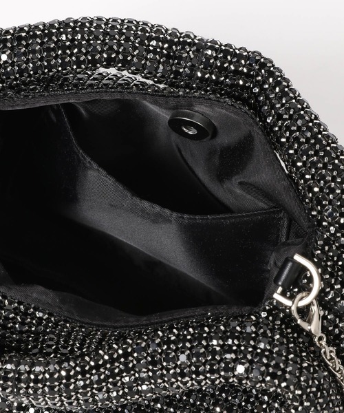 Andemiu（アンデミュウ）の「キラキラビジューバック289046（ハンドバッグ・レディース・ブラック・FREE）」の11枚目の写真