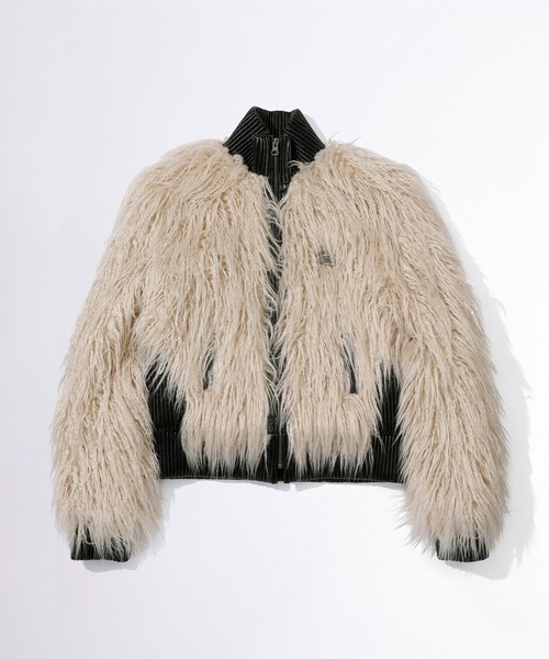 SCULPTOR（スカルプター）の「Faux Mongolian Shearling Jacket/フォー
