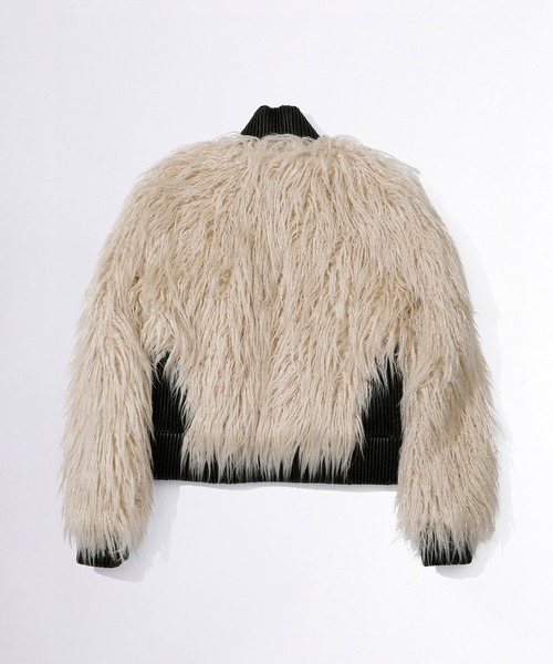 SCULPTOR（スカルプター）の「Faux Mongolian Shearling Jacket/フォー