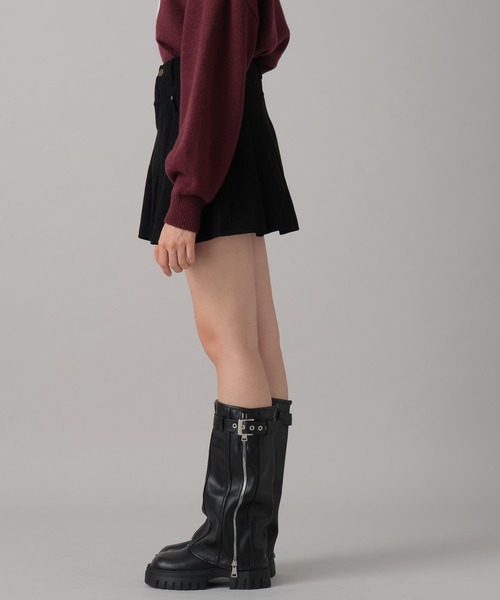 FOREVER 21（フォーエバー トゥエンティーワン）の「【2024FW】コーデュロイプリーツミニスカート（スカート・レディース・ブラック/キャメル・SMALL/MEDIUM）」の21枚目の写真