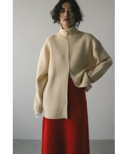 STYLEMIXER（スタイルミキサー）の「ジップニットカーディガン
