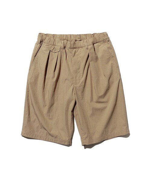 BEAMS PLUS(ビームスプラス)の「コンフォート クロス 2 プリーツ リラックス トラウザーズ(その他パンツ・メンズ・カーキ・X-LARGE/MEDIUM/SMALL/LARGE)」の1枚目の写真