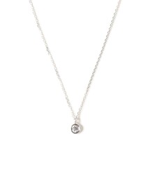 Ray BEAMS（レイビームス）の「【7/31値下げ】シルバー CZ ネックレス（ネックレス）」