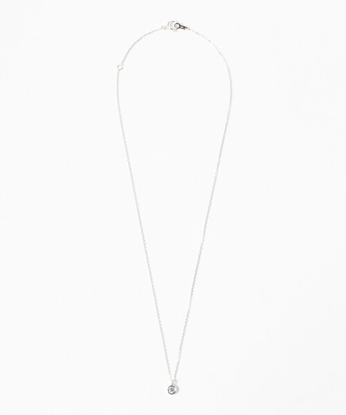 Ray BEAMS(レイビームス)の「【7/31値下げ】シルバー CZ ネックレス(ネックレス・レディース・シルバー・ONE SIZE)」の2枚目の写真