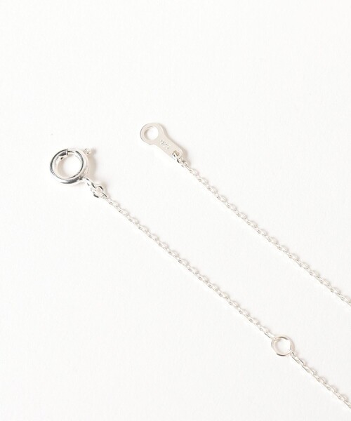 Ray BEAMS(レイビームス)の「【7/31値下げ】シルバー CZ ネックレス(ネックレス・レディース・シルバー・ONE SIZE)」の3枚目の写真