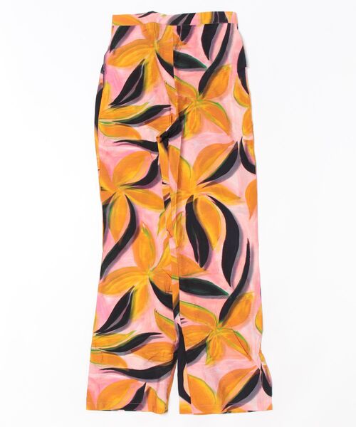 Desigual(デシグアル)の「花柄トロピカルリーフ ワイドパンツ(その他パンツ・レディース・レッド・M/S/XS/XXL/L/XL)」の7枚目の写真