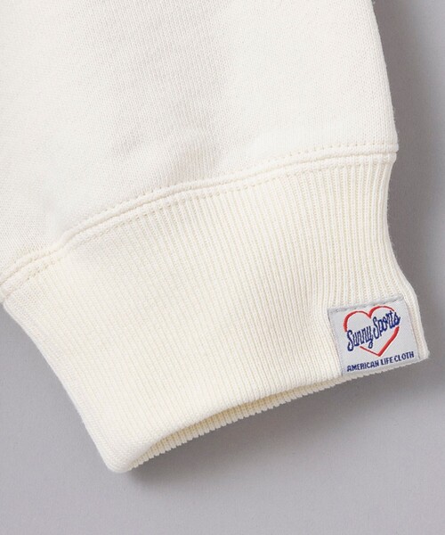 coen(コーエン)の「SunnySports(サニースポーツ)別注 ワンポイントハート刺繍パーカー(パーカー・メンズ・ホワイト/ネイビー・M/L/XL)」の19枚目の写真