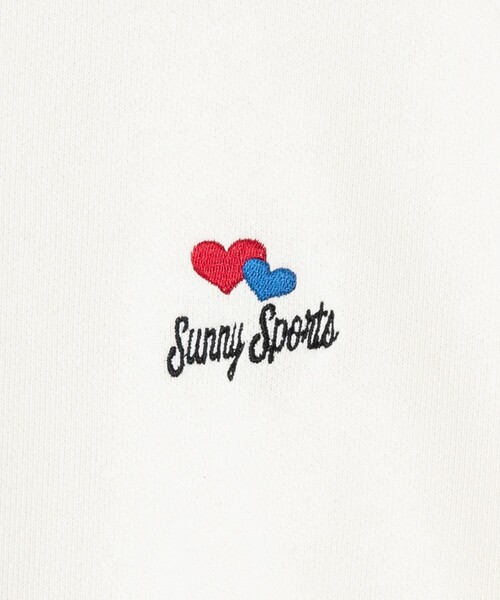 coen(コーエン)の「SunnySports(サニースポーツ)別注 ワンポイントハート刺繍パーカー(パーカー・メンズ・ホワイト/ネイビー・M/L/XL)」の21枚目の写真