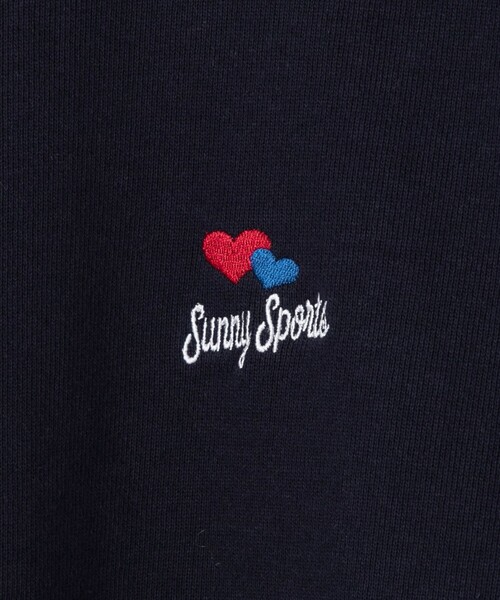 coen(コーエン)の「SunnySports(サニースポーツ)別注 ワンポイントハート刺繍パーカー(パーカー・メンズ・ホワイト/ネイビー・M/L/XL)」の22枚目の写真