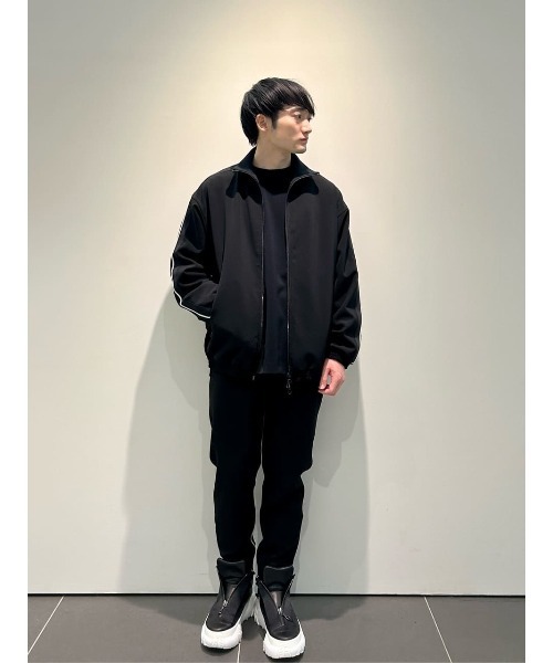 onegravity（ワングラビティ）の「onegravity / インシームライン リブパンツ（スウェットパンツ・メンズ・チャコールグレー/ブラック・LARGE/MEDIUM/SMALL/X-LARGE）」の5枚目の写真