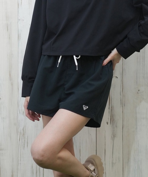 ROXY（ロキシー）の「ROXY/ロキシー ショートパンツ/水陸両用 RBS255011（水着・レディース・ブラック/ホワイト・S/M/L）」の2枚目の写真