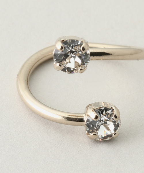 JOINT WORKS(ジョイントワークス)の「JUSTINE CLENQUET/ジャスティーヌ クランケ JUNO MID RING(リング・レディース・ゴールド・FREE)」の3枚目の写真