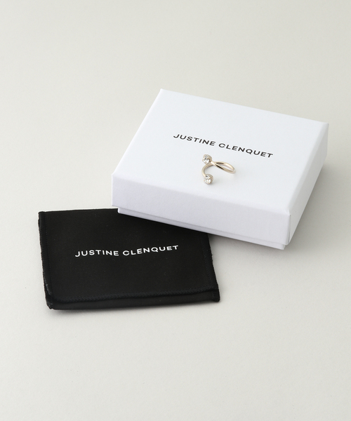 JOINT WORKS(ジョイントワークス)の「JUSTINE CLENQUET/ジャスティーヌ クランケ JUNO MID RING(リング・レディース・ゴールド・FREE)」の4枚目の写真