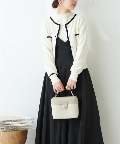ファビアナカーデ　アイボリー ファビアナカーデ アイボリー FABIANA FILIPPI PRE FALL WINTER