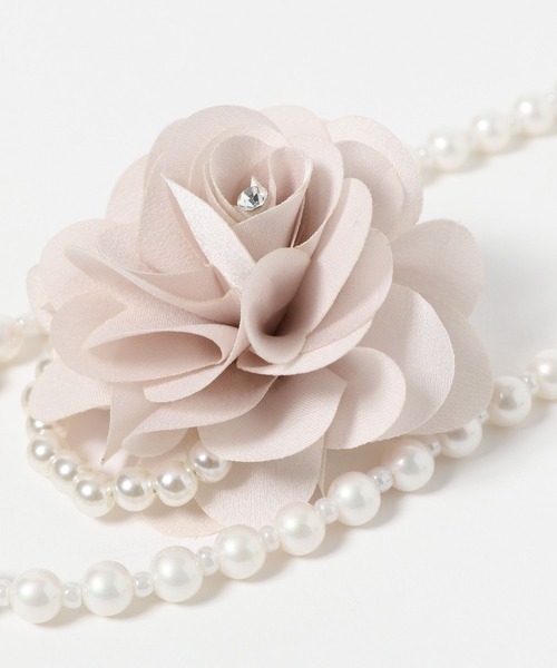 GLOBAL WORK（グローバルワーク）の「シェルパール&コサージュ/250497（ネックレス・レディース・ピンク/グレー・ONE SIZE）」の10枚目の写真