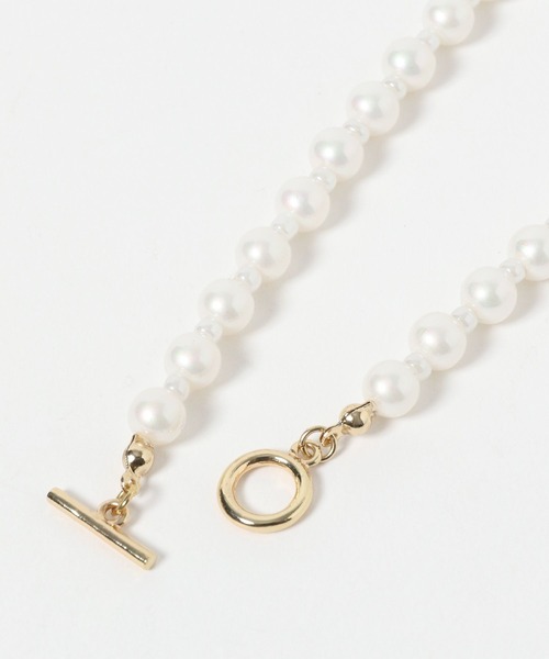 GLOBAL WORK（グローバルワーク）の「シェルパール&コサージュ/250497（ネックレス・レディース・ピンク/グレー・ONE SIZE）」の14枚目の写真