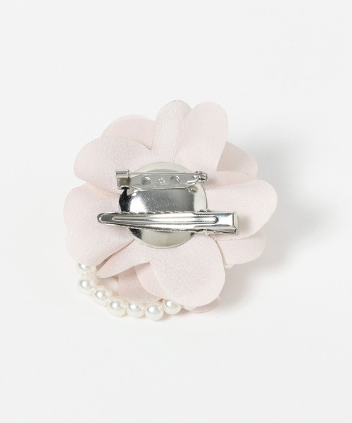 GLOBAL WORK（グローバルワーク）の「シェルパール&コサージュ/250497（ネックレス・レディース・ピンク/グレー・ONE SIZE）」の8枚目の写真