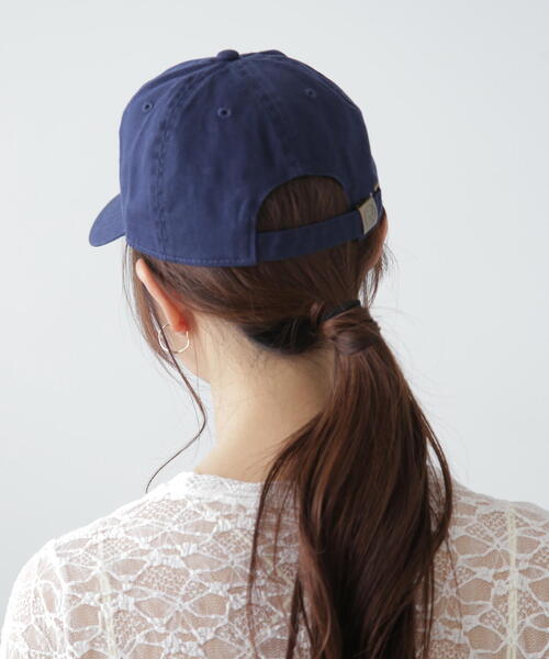 FREE'S MART（フリーズマート）の「◆ロゴキャップ（キャップ・レディース・ネイビー/ベージュ・ﾌﾘ-）」の13枚目の写真