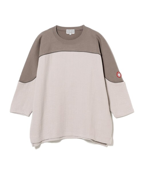 C.Ecavempt 2024年モデル新作 GAUZE CREW NECK C.E - Gauze FB Crew Neck Beige | ALTERFATE