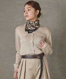 Edit Sheen（エディットシーン）の「ポケット付きクルーネックカーディガン（カーディガン/ボレロ）」