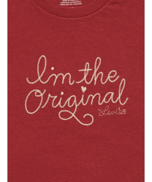 Levi's(リーバイス)の「Levi's/リーバイス グラフィック Tシャツ(Tシャツ/カットソー・レディース・レッド・XS/S/M)」の4枚目の写真