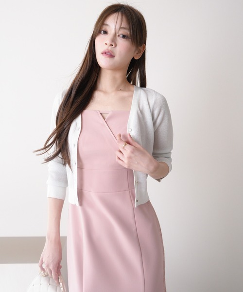 LIPSERVICE(リップサービス)の「コンパクトシアーカーディガン(カーディガン/ボレロ・レディース・ホワイト/ブラック/レッド/その他1・FREE)」の6枚目の写真