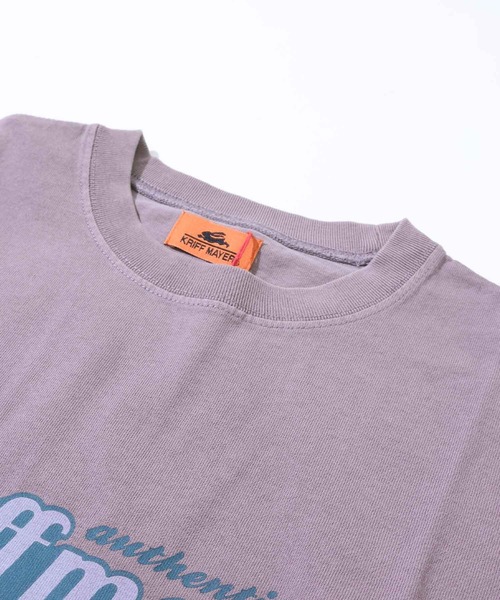 KRIFF MAYER(クリフメイヤー)の「ピグメントプリントT(Tシャツ/カットソー・レディース・グリーン/イエロー/チャコール/ライトグレー/パープル・LARGE/MEDIUM)」の13枚目の写真