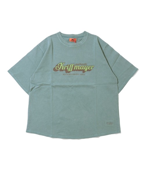 KRIFF MAYER(クリフメイヤー)の「ピグメントプリントT(Tシャツ/カットソー・レディース・グリーン/イエロー/チャコール/ライトグレー/パープル・LARGE/MEDIUM)」の21枚目の写真