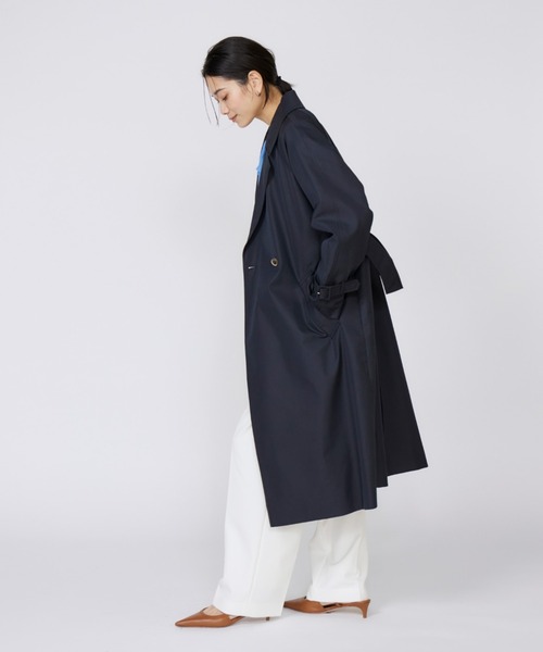 INED(イネド)の「ロングトレンチコート(トレンチコート・レディース・ベージュ/ネイビー・9号/7号)」の19枚目の写真