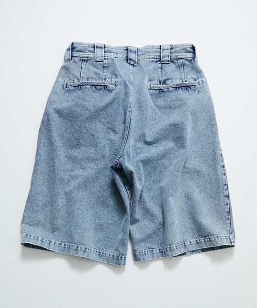 NAUTICA(ノーティカ)の「NAUTICA JEANS CO./ノーティカジーンズ Faded Gizastitch T/C Curve Cropped Pants/フェイデッド ギザステッチ コットンポリエステル カーブ クロップドパンツ(その他パンツ・メンズ・ネイビー/ブラック・SMALL/MEDIUM/LARGE)」の3枚目の写真